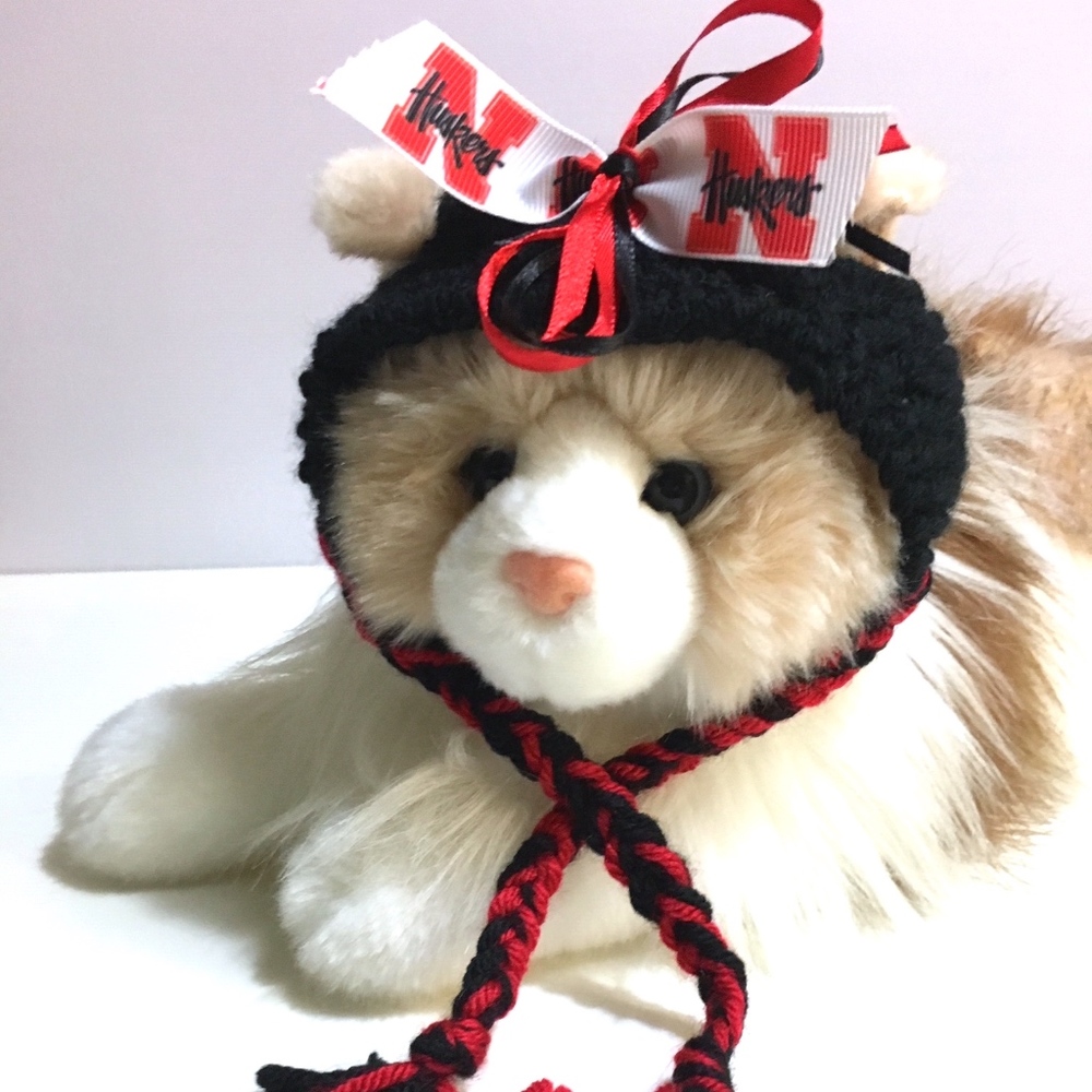 University of Nebraska HUSKERS Cat Hat *NEW*